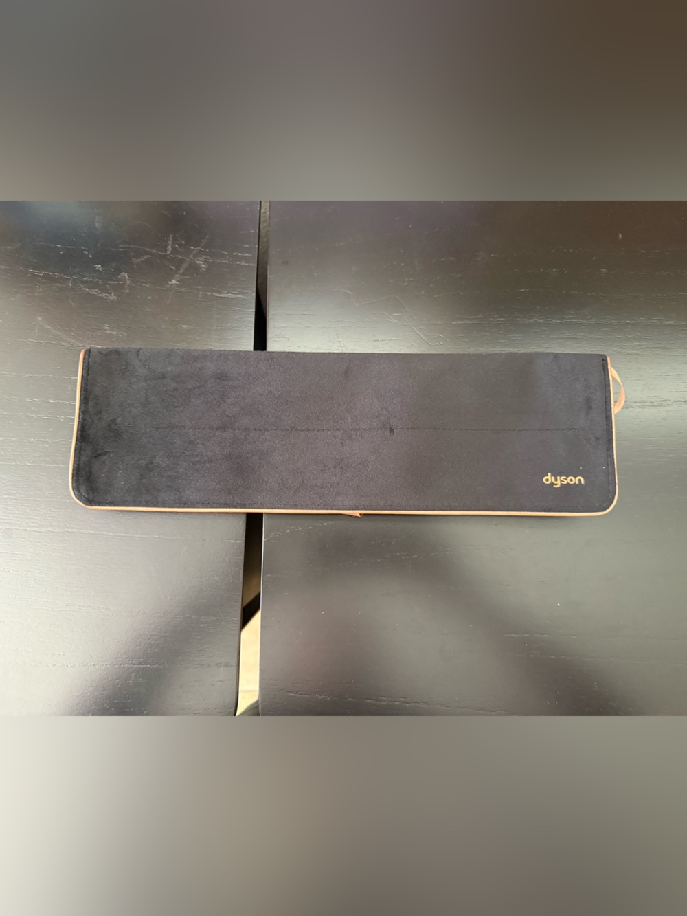 Dyson Black and Gold Hair Tool Storage Pouch